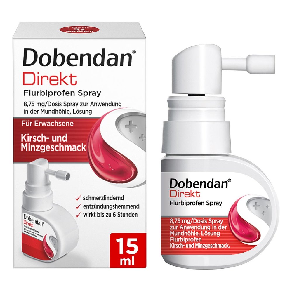 Dobendan Direkt Flurbiprofen Spray 15 ml