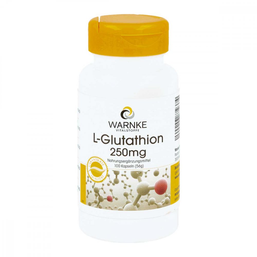L-glutathion 250 mg Kapseln 100 stk