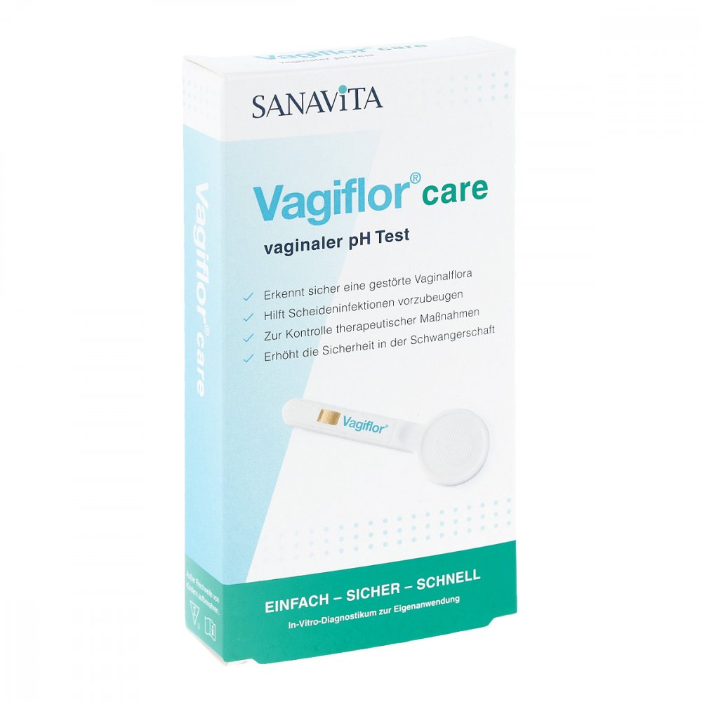 Vagiflor care vaginaler pH Test 3 stk