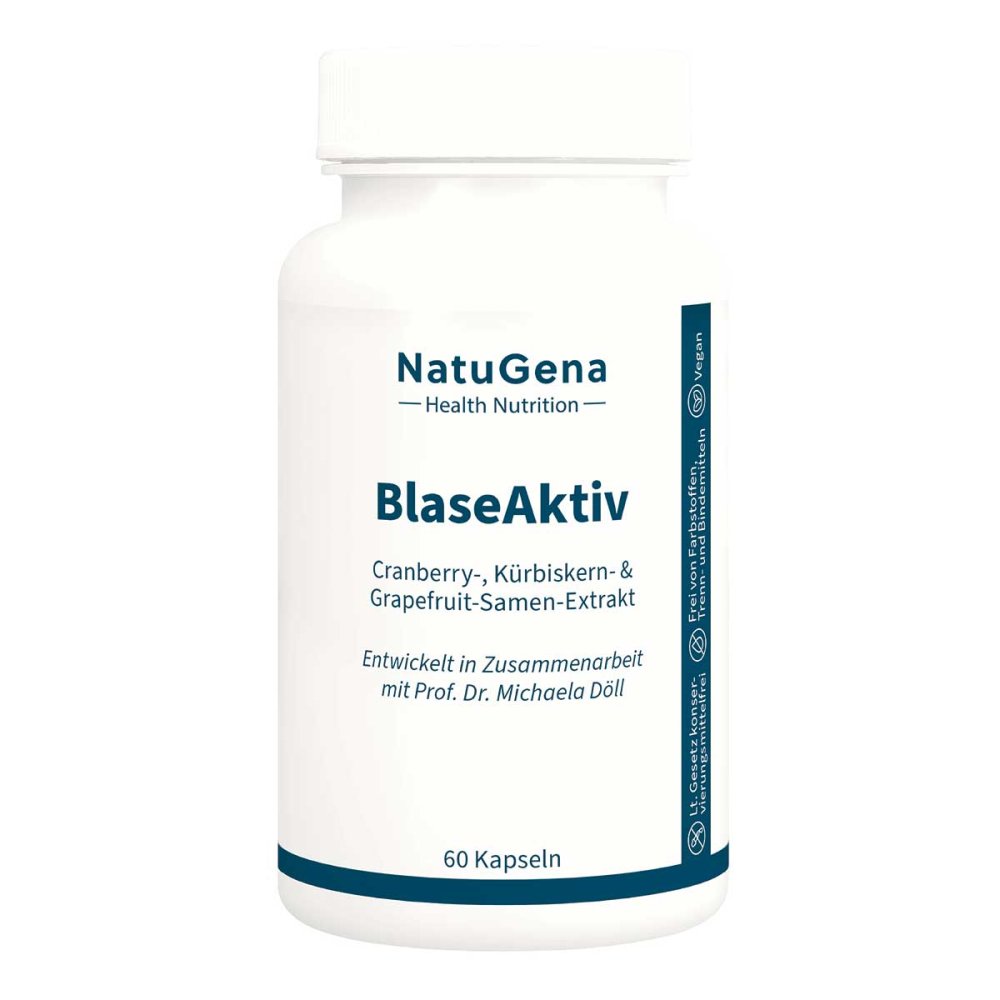 Blaseaktiv Cranberry+vitamin B2+biotin Vegan Kapsel (n) 60 stk Image