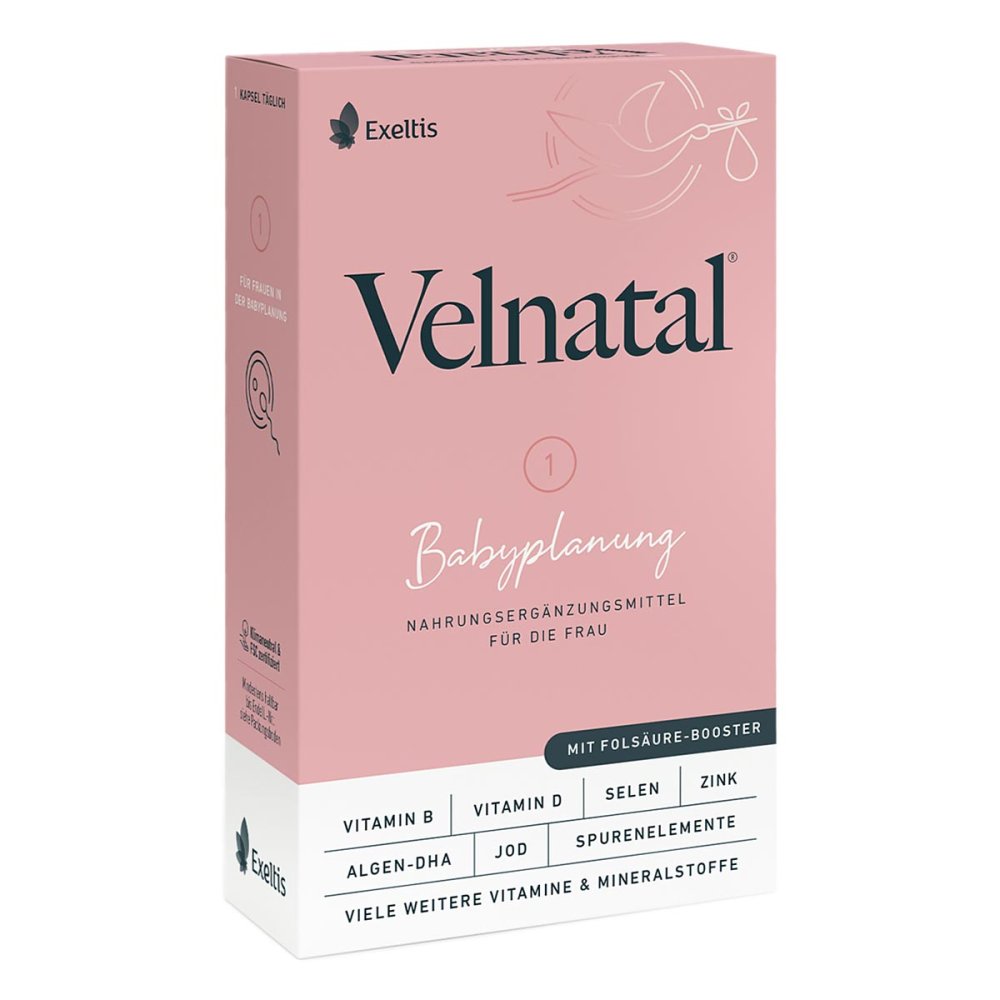 Velnatal Babyplanung Weichkapseln 30 stk