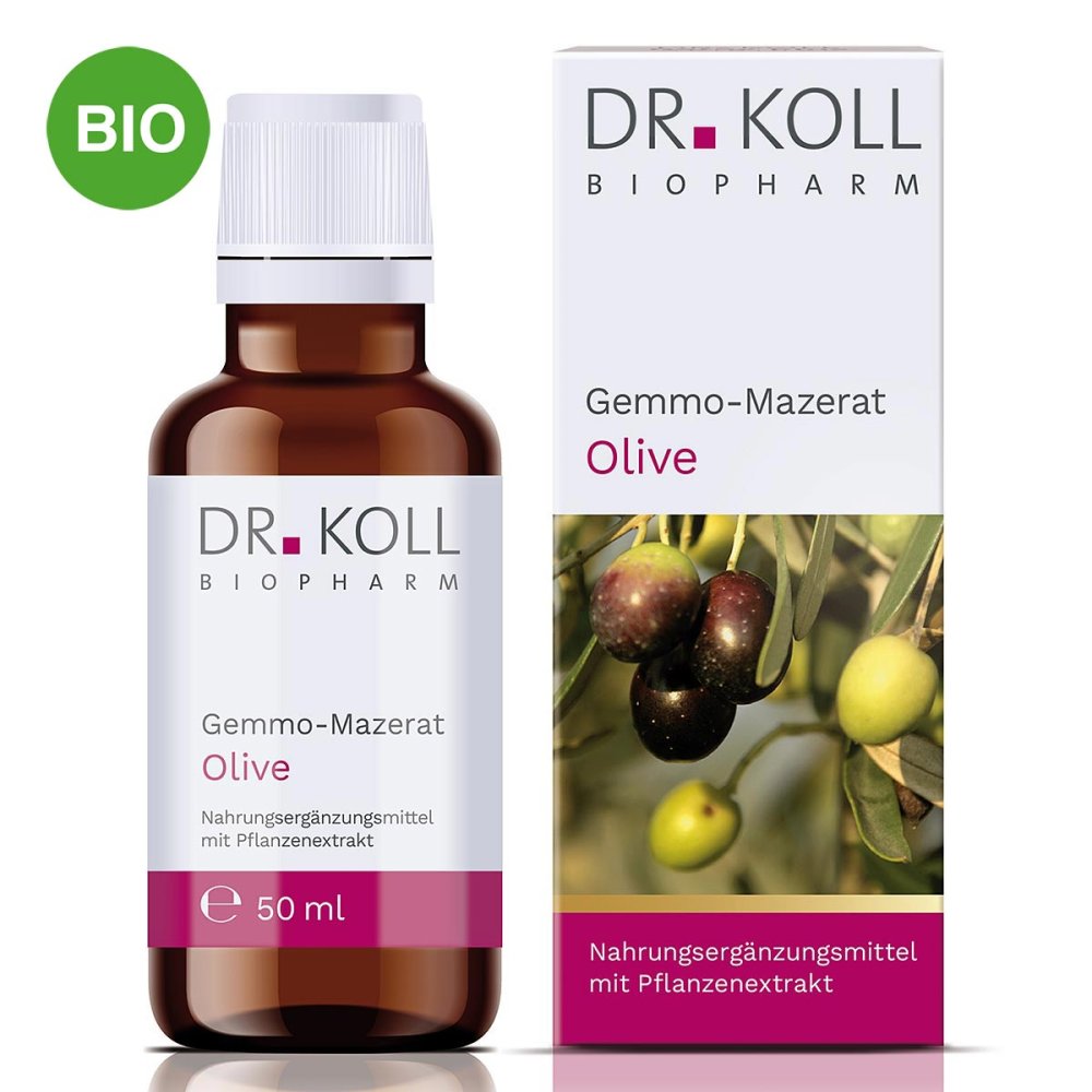 Dr. Koll Gemmo-Mazerat Olive Tropfen 50 ml