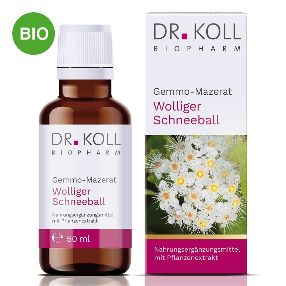 Dr. Koll Gemmo-Mazerat Wolliger Schneeball Tropfen 50 ml