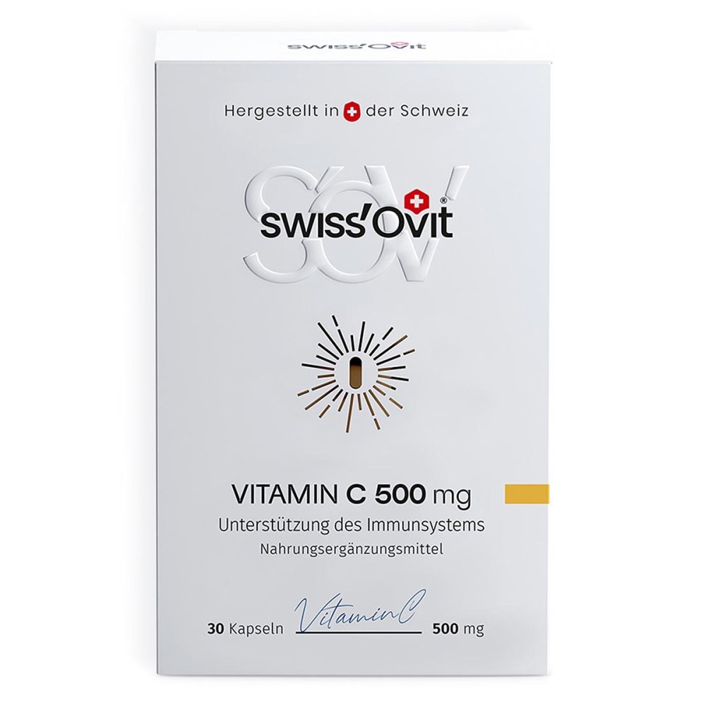 SwissOvit Vitamin C 500 mg Kapseln 30 stk