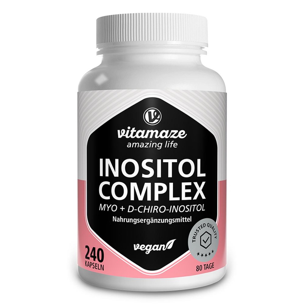 Vitamaze Inositol Complex Myo + D-Chiro-Inositol Kapseln 240 stk