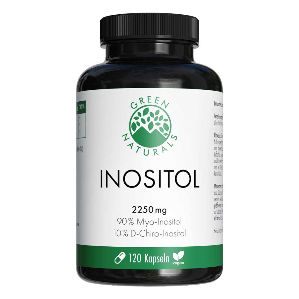 Green Naturals mit Myo-Inositol und D-Chiro-Inositol Kapseln 120 stk