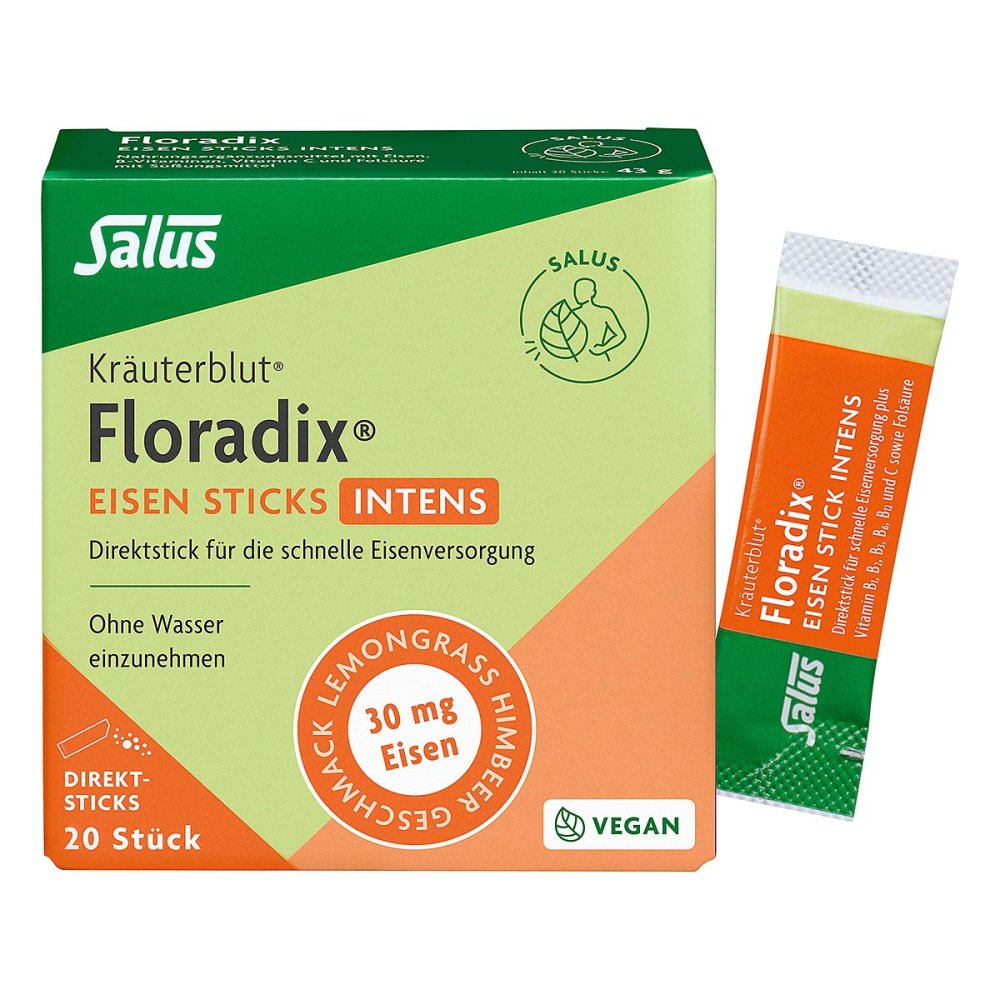 Floradix Eisen Sticks intens Direktsticks 20