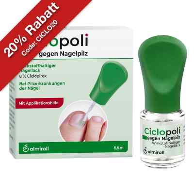 Ciclopoli gegen Nagelpilz mit Applikationshilfe