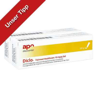 Diclofenac Schmerzgel von apo-discounter 2x100 g von Fair-Med Healthcare GmbH PZN 08101907