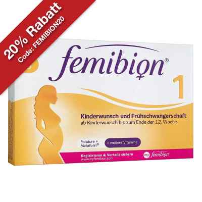 Femibion 1 Kinderwunsch+Frühschwangersschaft o.Jod 60 stk von WICK Pharma - Zweigniederlassung der Procter & Gam PZN 15199987