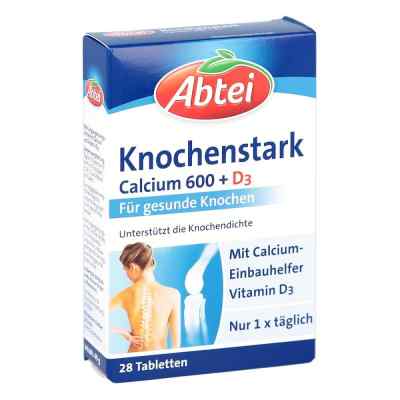 Abtei Knochenstark Calcium 600+d3 Tabletten 28 stk von Omega Pharma Deutschland GmbH PZN 12475760