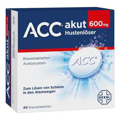 ACC® akut 600 mg Hustenlöser Brausetabletten