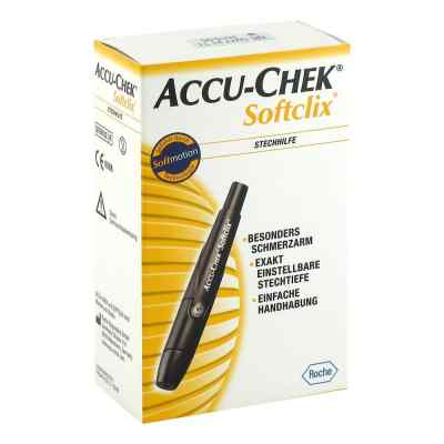 Accu Chek Softclix schwarz 1 stk von Roche Diabetes Care Deutschland  PZN 05851211