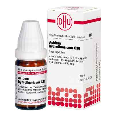 Acidum Hydrofluoricum C30 Globuli 10 g von DHU-Arzneimittel GmbH & Co. KG PZN 04200799