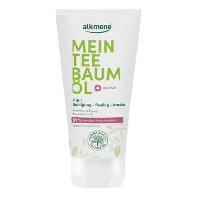 Alkmene Mein Teebaumöl 3 in 1 Reinigung-Peeling-Maske