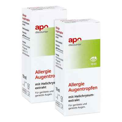 Allergie Augentropfen mit Helichrysumextrakt von apodiscounter 2x10 ml von apo.com Group GmbH PZN 08102211