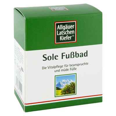 Allgäuer Latschenk. Sole Fussbad 10X10 g von Dr. Theiss Naturwaren GmbH PZN 01986492