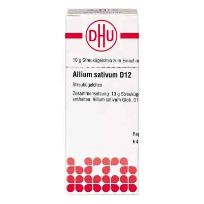 Allium Sativum D12 Globuli 10 g von DHU-Arzneimittel GmbH & Co. KG PZN 16695010