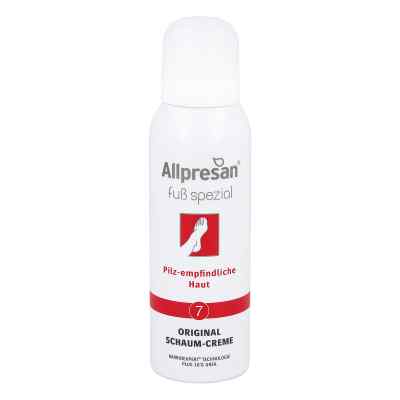 Allpresan Fuß Spezial Nummer 7 Fußpilz Schaum Creme 125 ml von Neubourg Skin Care GmbH PZN 09783021