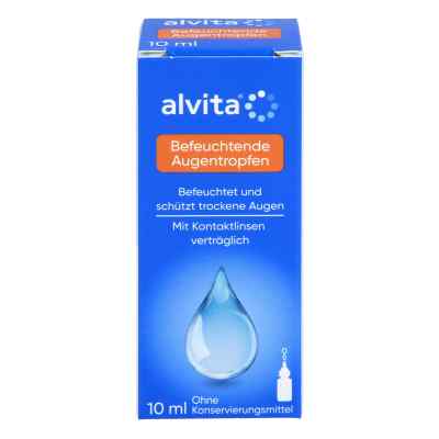 Alvita Befeuchtende Augentropfen 10 ml von Alliance Healthcare Deutschland GmbH PZN 18456344