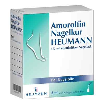 Amorolfin Nagelkur bei Nagelpilz Heumann 5% 5 ml von HEUMANN PHARMA GmbH & Co. Generi PZN 09296203