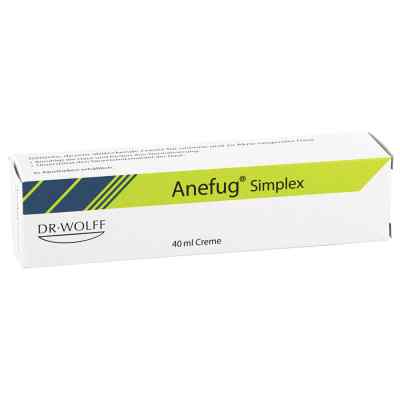 Anefug simplex Creme 40 ml von Dr. August Wolff GmbH & Co. KG Arzneimittel PZN 01798891