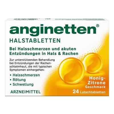 Anginetten Halstabletten 24 stk von MCM KLOSTERFRAU Vertr. GmbH PZN 01654092