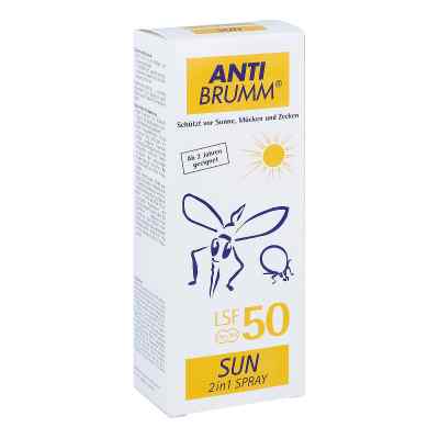 Anti Brumm Sun 2 in1 Spray Lsf 50 150 ml von HERMES Arzneimittel GmbH PZN 12508258