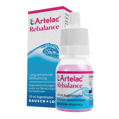 Artelac Rebalance Augentropfen für gereizte trockene Augen 10 ml von Dr. Gerhard Mann Chem.-pharm.Fab PZN 06907474