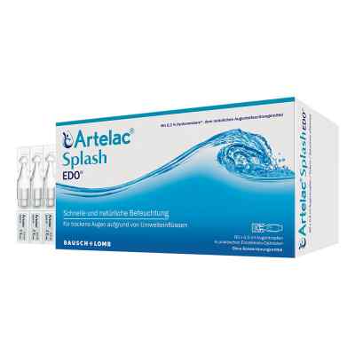 Artelac Splash EDO Augentropfen für trockene brennende Augen 60X0.5 ml von Dr. Gerhard Mann Chem.-pharm.Fab PZN 07707010