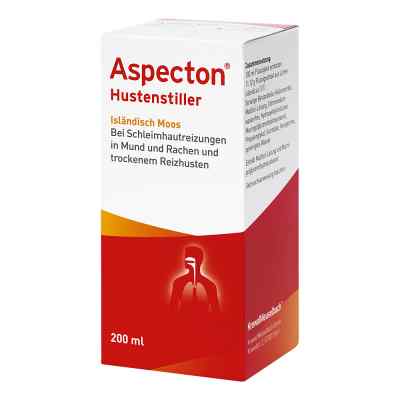 Aspecton Hustenstiller Isländisch Moos Saft