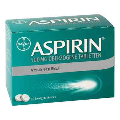 Aspirin 500mg 40 stk von Bayer Vital GmbH PZN 10203626