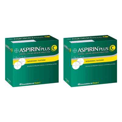 Aspirin Plus C Brausetabletten 2x40 stk von Bayer Vital GmbH PZN 08102699