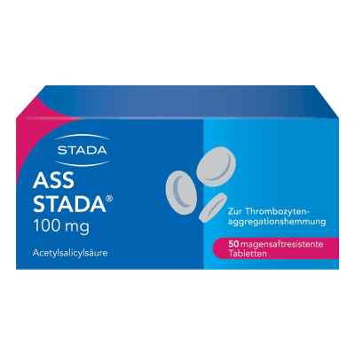 Ass Stada 100 mg magensaftresistente Tabletten 50 stk von STADA Consumer Health Deutschlan PZN 10544043