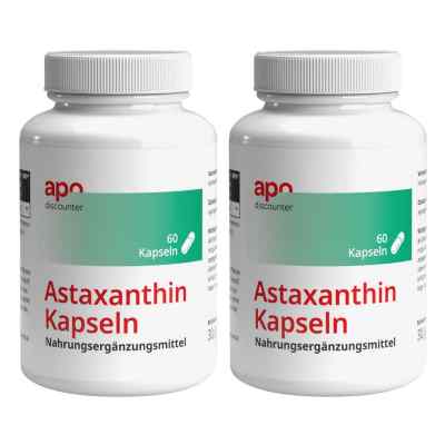 Astaxanthin Kapseln von apodiscounter 2x60 stk von apo.com Group GmbH PZN 08102163