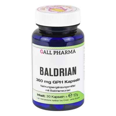 Baldrian 360 mg Gph Kapseln 30 stk von Hecht-Pharma GmbH PZN 09748929