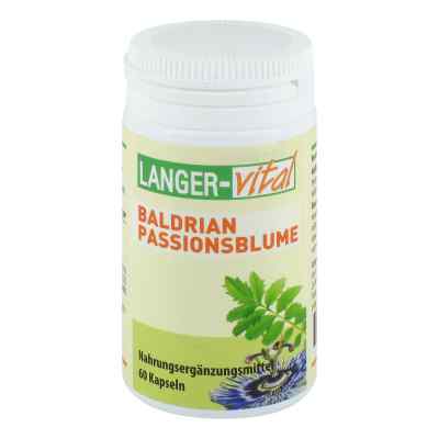 Baldrian Passiflora 200 Mg Kapseln 60 stk von Langer vital GmbH PZN 09202739