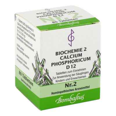 Biochemie 2 Calcium phosphoricum D12 Tabletten 80 stk von Bombastus-Werke AG PZN 04325319