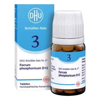 Biochemie DHU Schüßler Salz Nummer 3 Ferrum phosphoricum D12 80 stk von DHU-Arzneimittel GmbH & Co. KG PZN 00274016
