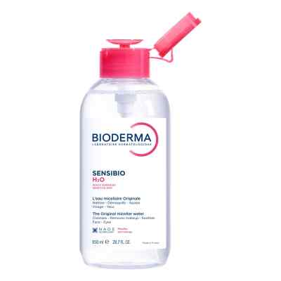Bioderma Sensibio H2O Pump Sanft reinigendes Mizellenwasser 850 ml von NAOS Deutschland GmbH PZN 19182713