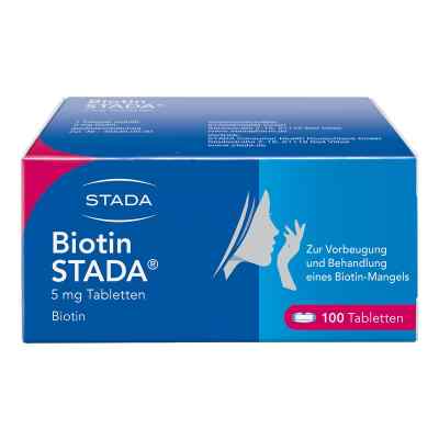 Biotin Stada 5 mg Tabletten 100 stk von STADA GmbH PZN 01328582