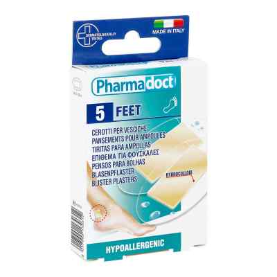 Blasenpflaster 3,8x7 cm hydrocolloid 5 stk von Axisis GmbH PZN 07566207