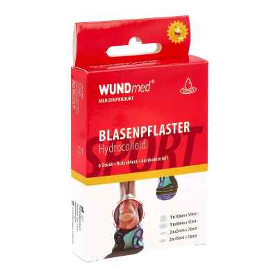 Blasenpflaster transparent hydrocolloid 4 Grössen