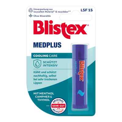 Blistex Medplus Stick Ohne Mineralöl 4.25 g von  PZN 18371866