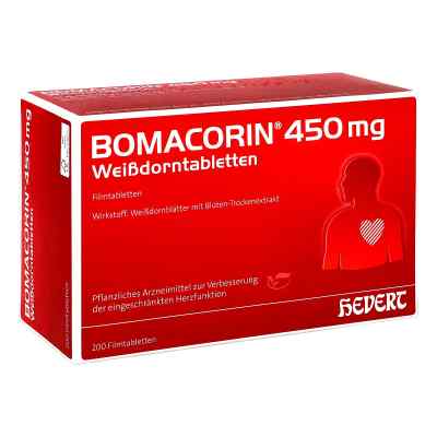 Bomacorin 450 mg Weissdorntabletten 200 stk von Hevert-Arzneimittel GmbH & Co. K PZN 13751601