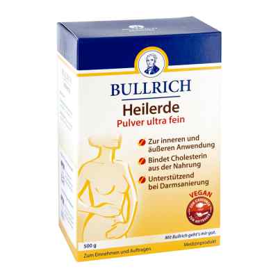 Bullrich Heilerde Pulver ultrafein 500 g von  PZN 06882366
