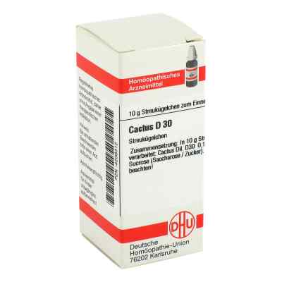 Cactus D30 Globuli 10 g von DHU-Arzneimittel GmbH & Co. KG PZN 04208312