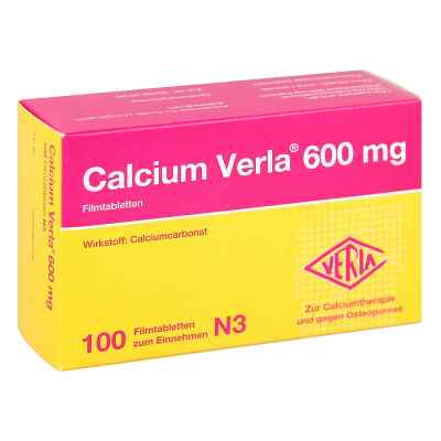 Calcium Verla 600mg 100 stk von Verla-Pharm Arzneimittel GmbH &  PZN 01397867