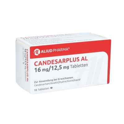 Candesarplus AL 16mg/12,5mg 98 stk von ALIUD Pharma GmbH PZN 09297680