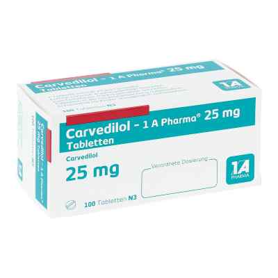 Carvedilol-1A Pharma 25mg